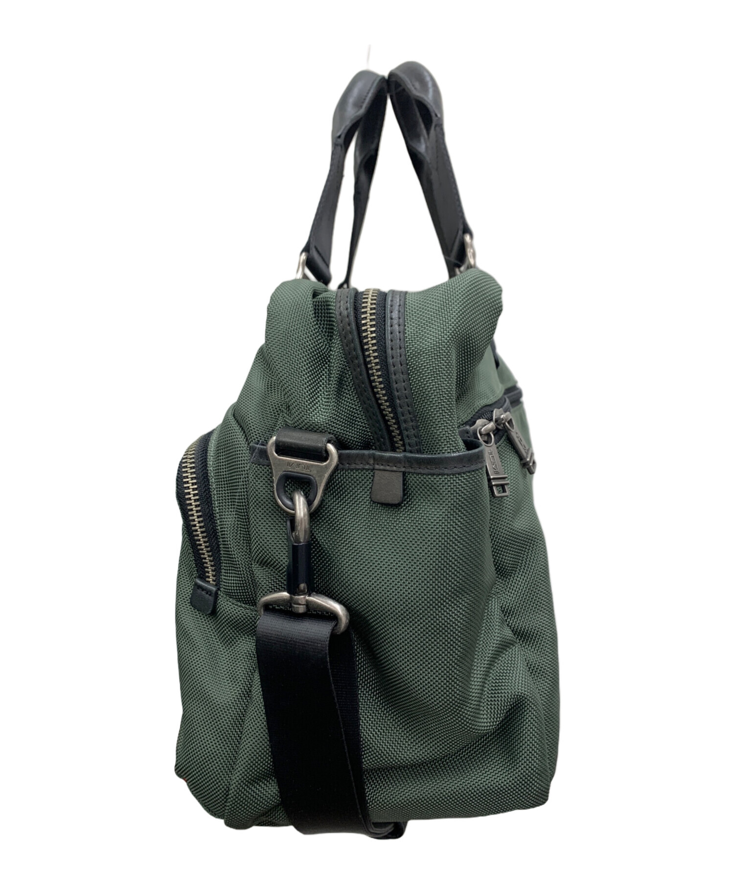 中古・古着通販】TUMI (トゥミ) ビジネスバッグ オリーブ｜ブランド