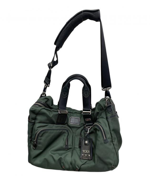 中古・古着通販】TUMI (トゥミ) ビジネスバッグ オリーブ｜ブランド
