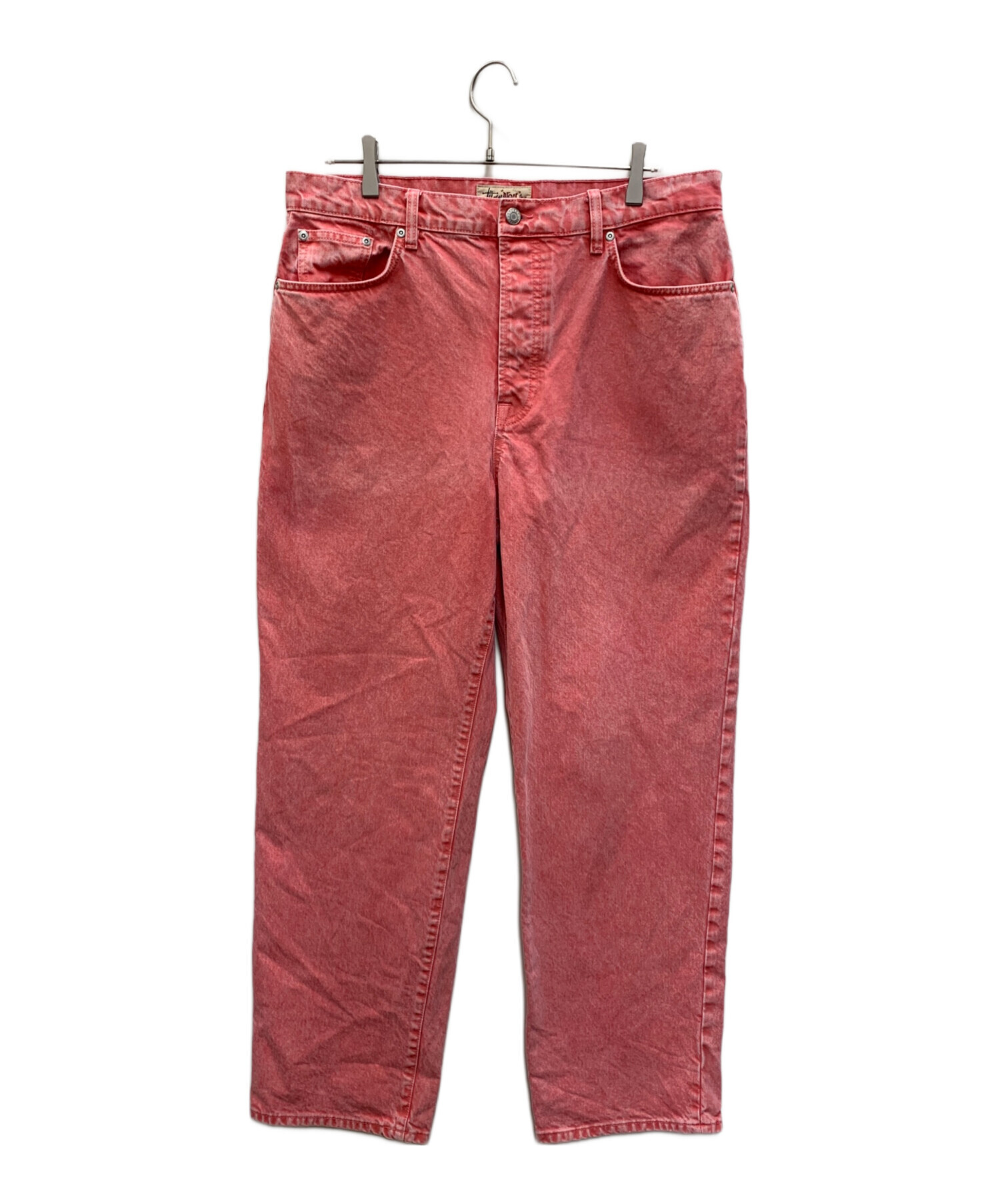 中古・古着通販】stussy (ステューシー) デニムパンツ ピンク サイズ