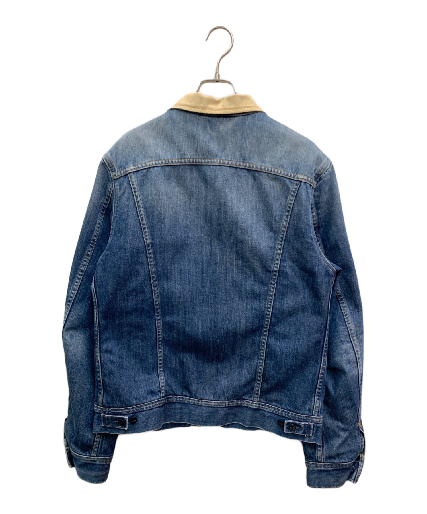中古・古着通販】LEE (リー) デニムジャケット ブラウン サイズ:M 