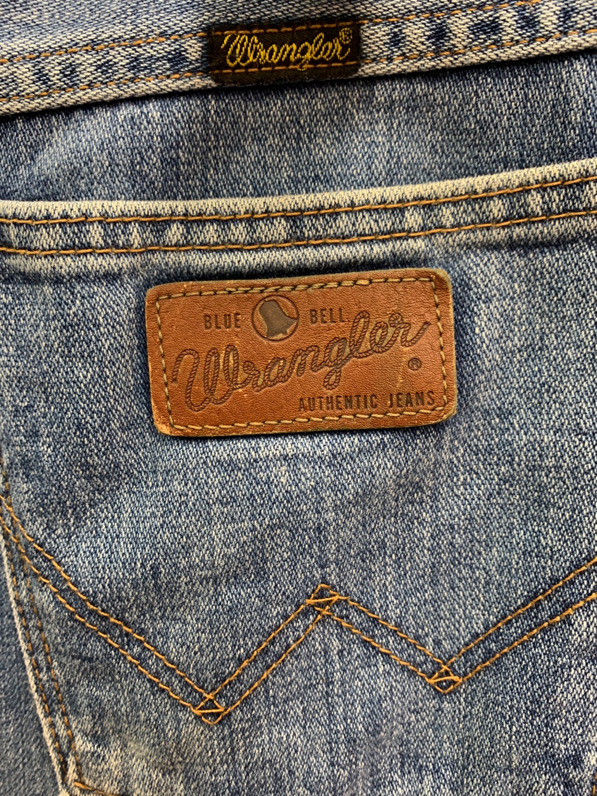 中古・古着通販】Wrangler (ラングラー) デニムパンツ ブルー サイズ