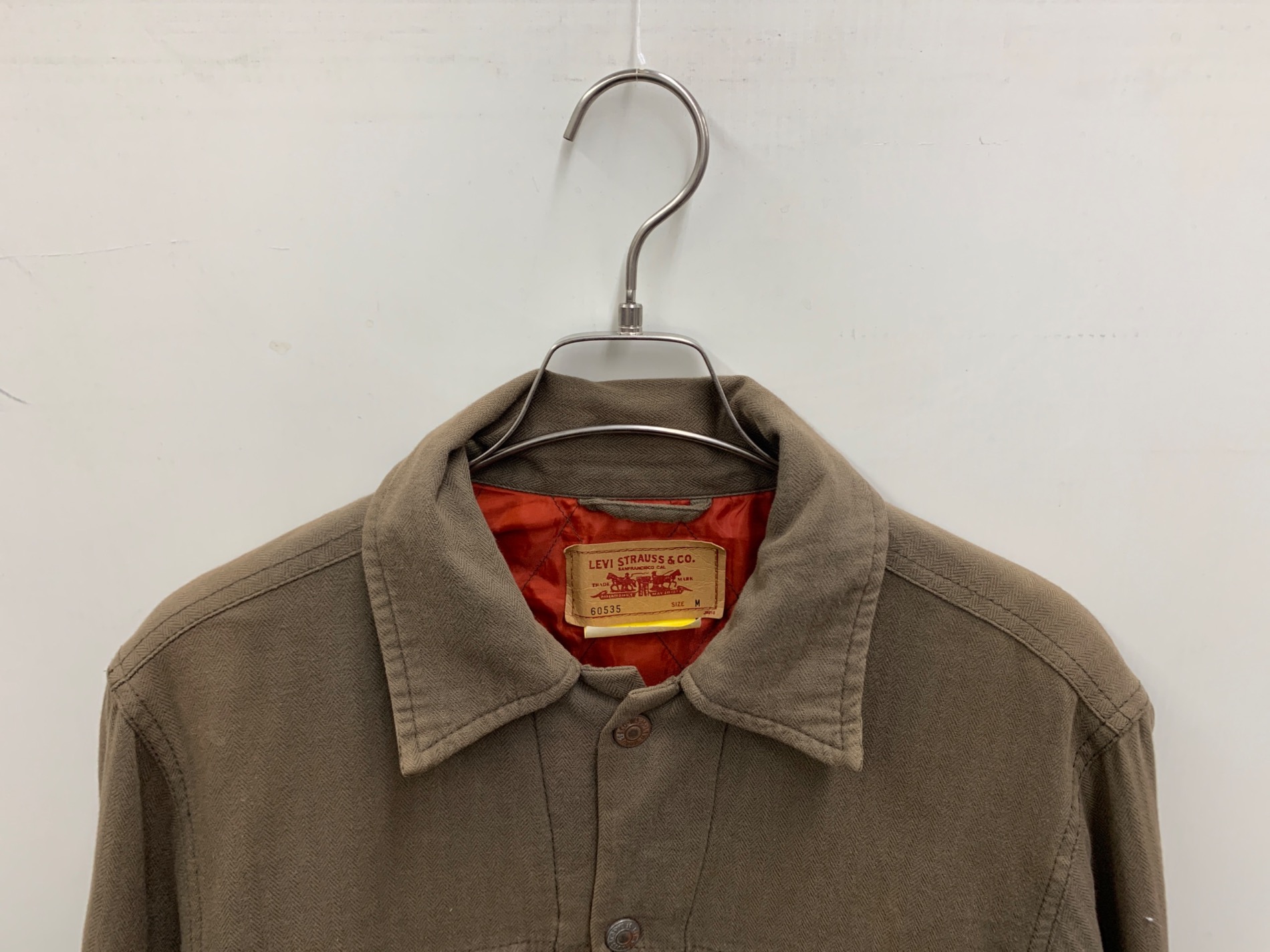 中古・古着通販】LEVI'S (リーバイス) ジャケット オリーブ
