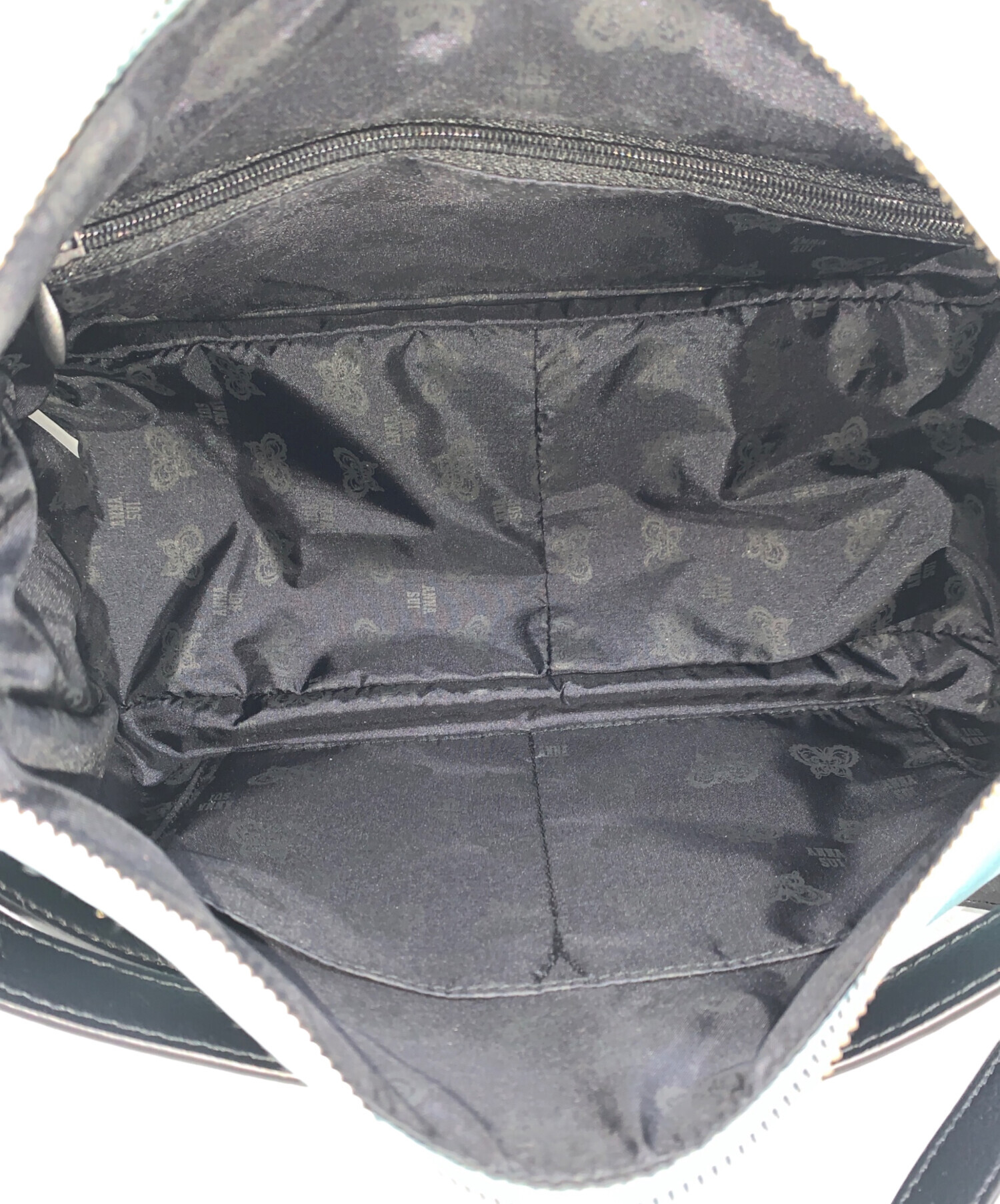 中古・古着通販】ANNA SUI (アナスイ) 2WAYショルダーバッグ ブルー 未