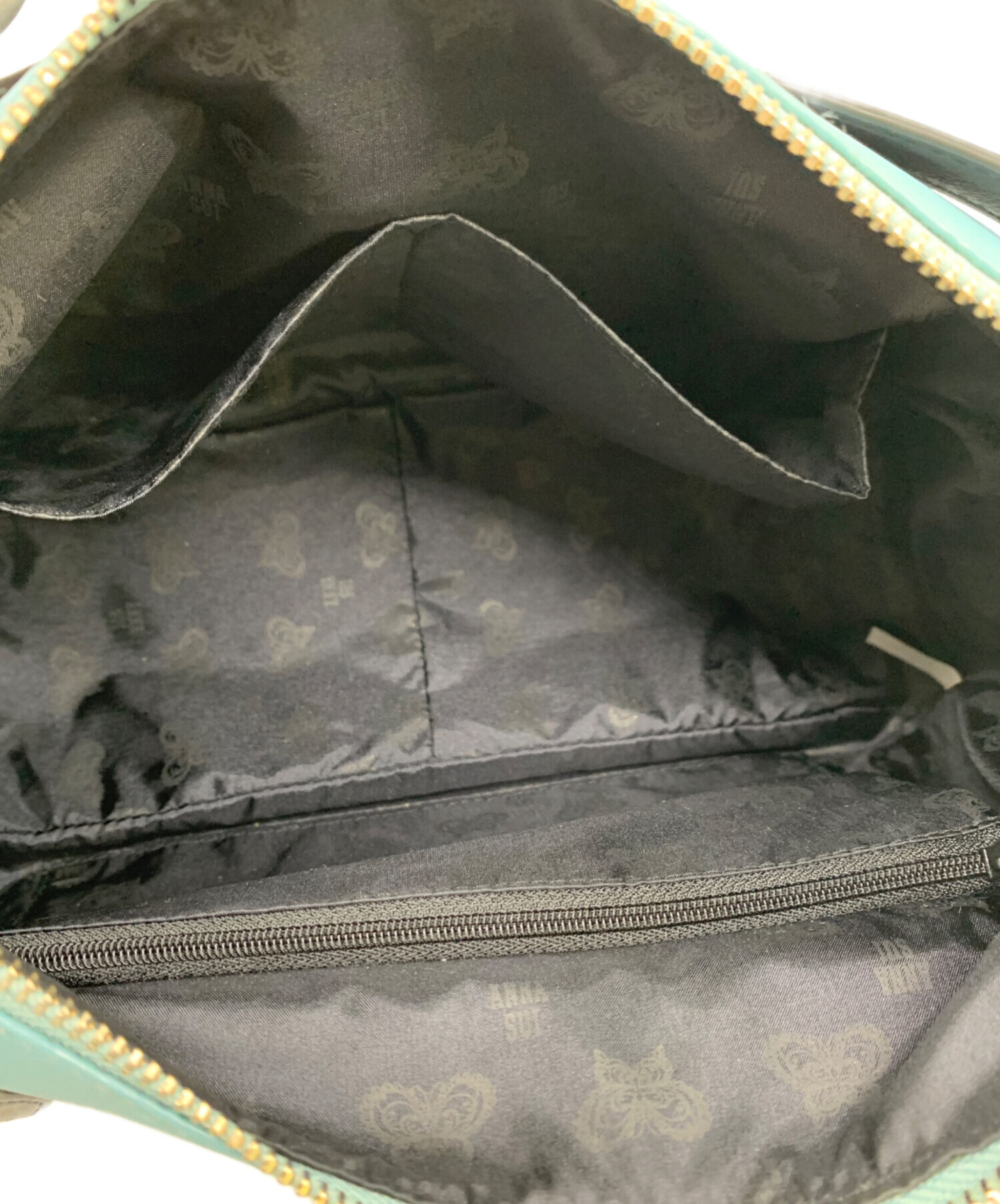 中古・古着通販】ANNA SUI (アナスイ) 2WAYショルダーバッグ ブルー 未