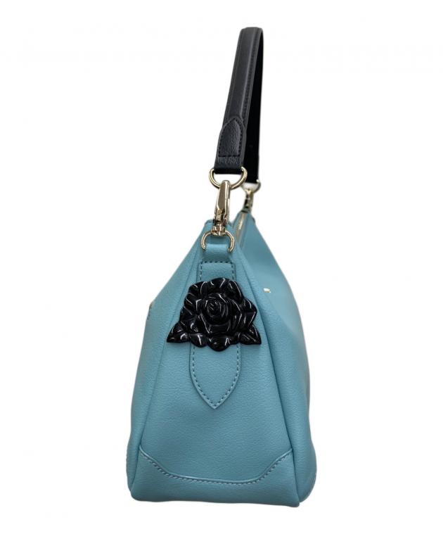 中古・古着通販】ANNA SUI (アナスイ) 2WAYショルダーバッグ ブルー 未