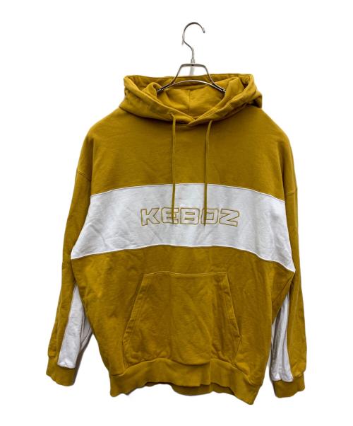 中古・古着通販】KEBOZ (ケボズ) プルオーバーパーカー イエロー