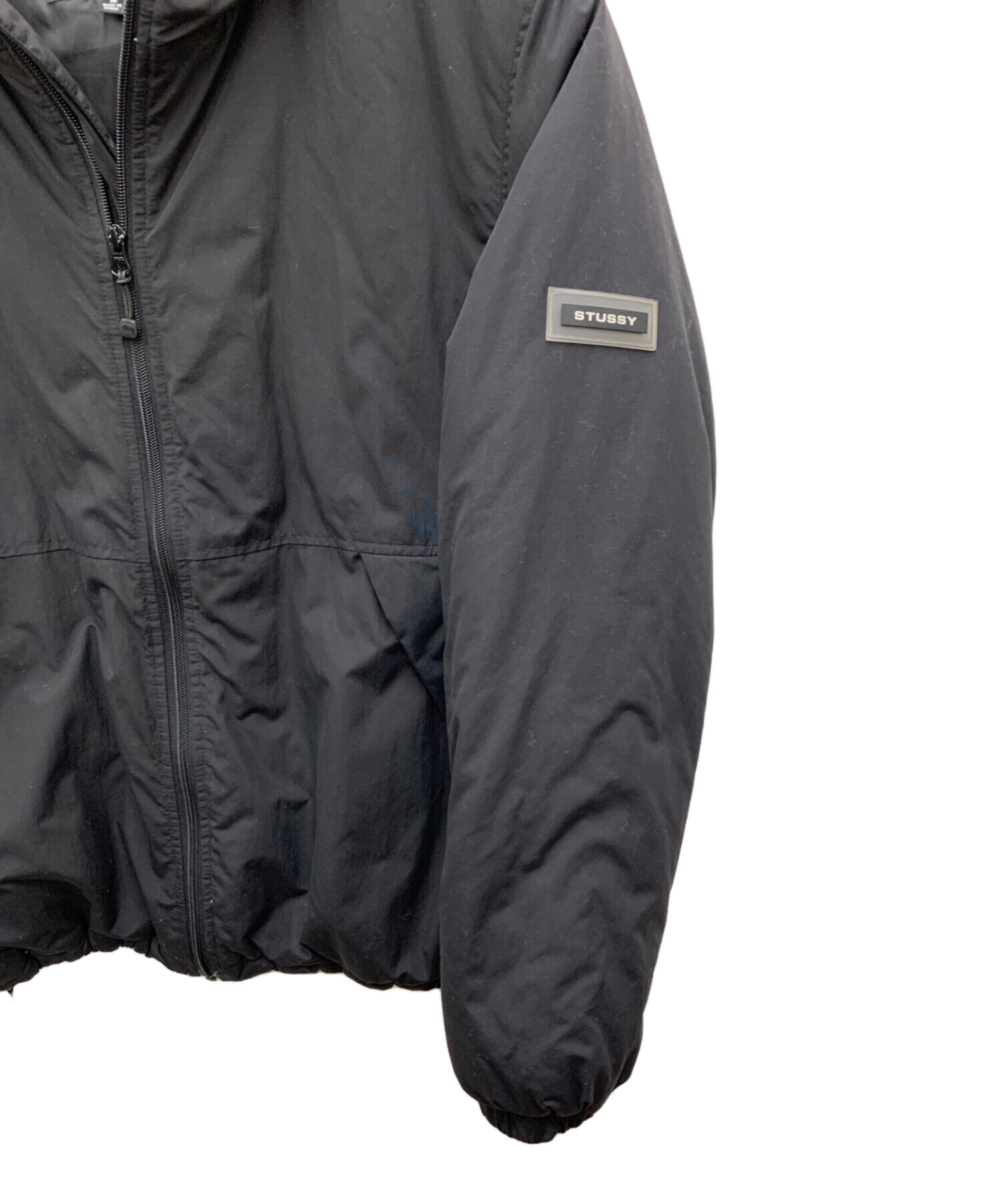 中古・古着通販】stussy (ステューシー) 中綿ジャケット ブラック