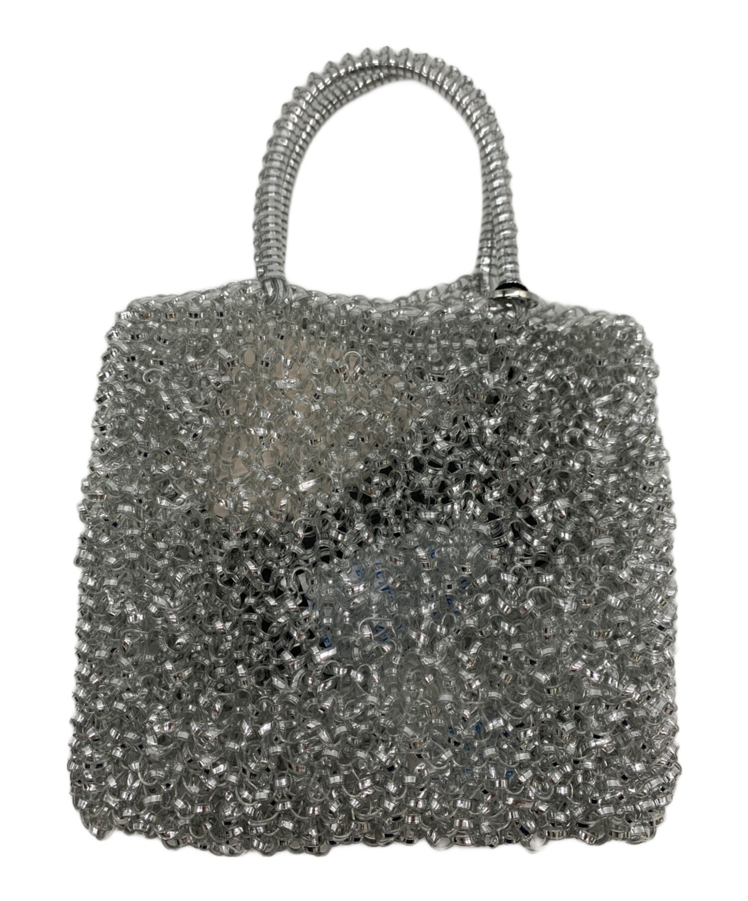 中古・古着通販】ANTEPRIMA (アンテプリマ) ワイヤーバッグ グレー 未