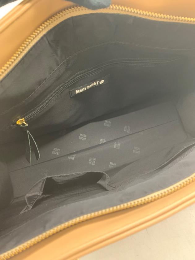 中古・古着通販】MARY QUANT (マリークヮント) ハンドバッグ ベージュ