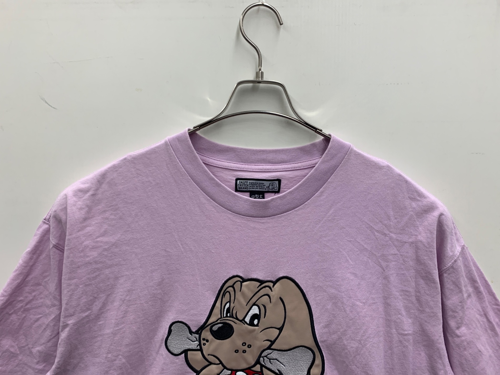 中古・古着通販】GALFY (ガルフィー) 半袖Tシャツ パープル サイズ:L