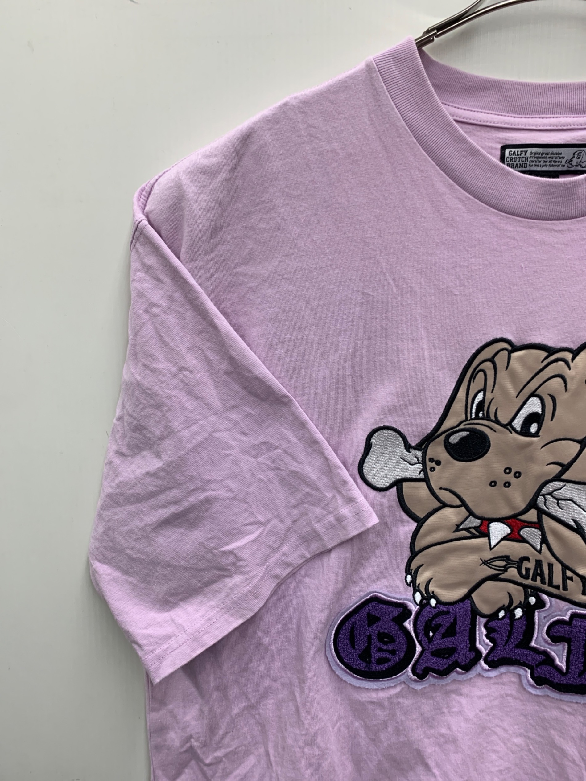 GALFY x パープル ガルフィー 推し愛 Tシャツ GA×GALFY-11犬と1リスTee