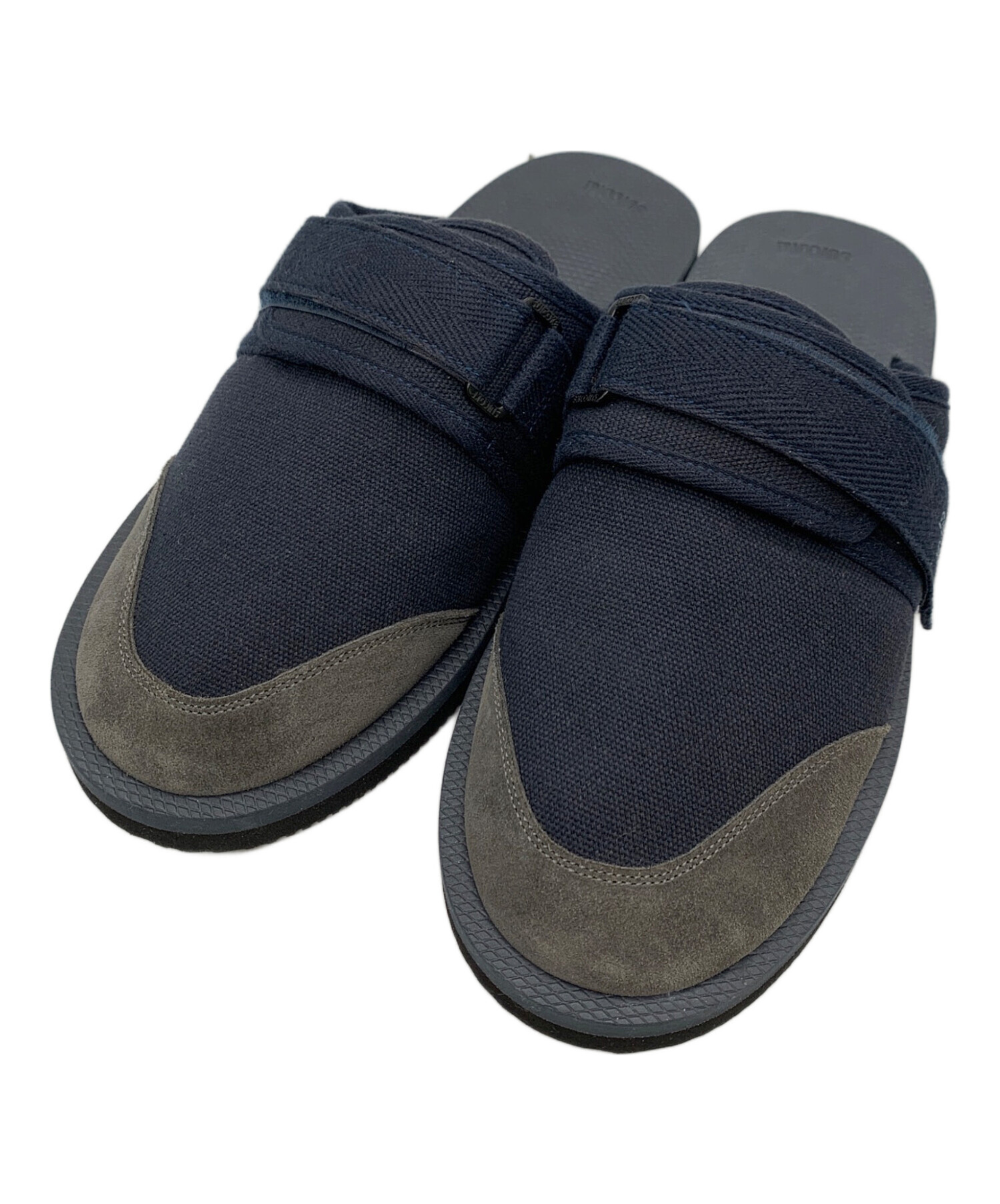 中古】ナナミカ nanamica ショルダーバッグ キャンバス 無地 紺