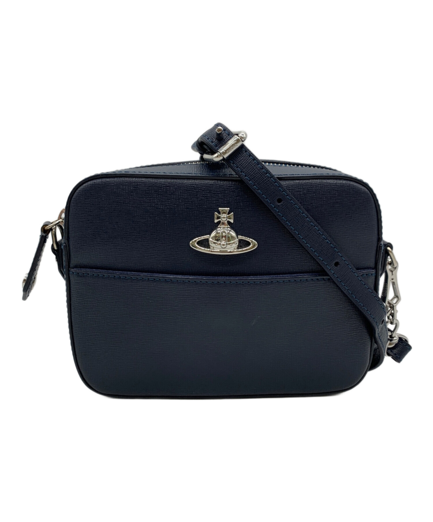 ❤️美品❤️Vivienne Westwood ネイビー ショルダーバッグ Vivienne Westwood ネイビー ショルダーバッグ