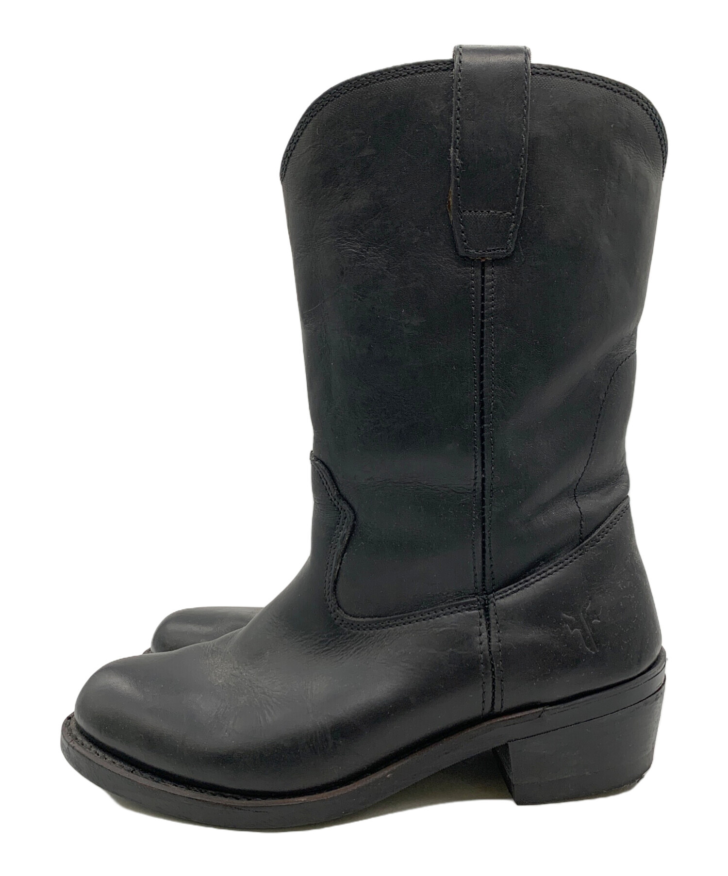 中古・古着通販】FRYE (フライ) ブーツ ブラック サイズ:27｜ブランド