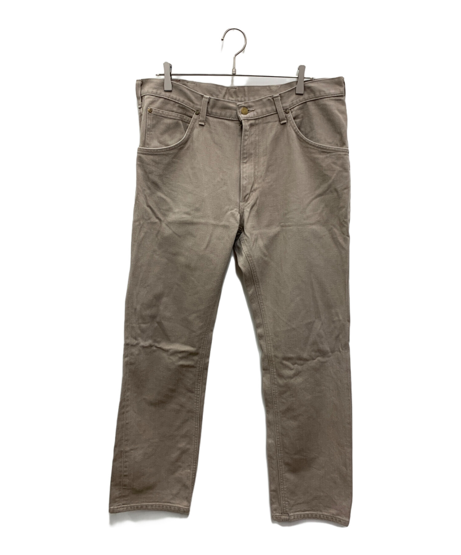 50〜60's STORE BRAND デニムパンツ W36 中古・古着通販】LEE (リー) デニムパンツ ベージュ サイズ:W36