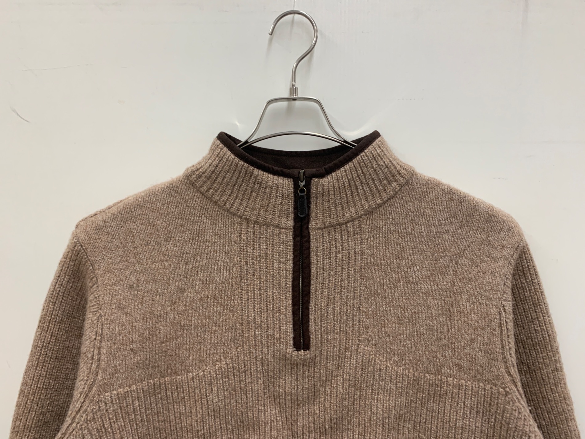 じんたん 中古・古着通販】L.L.Bean (エルエルビーン) ハーフジップニット