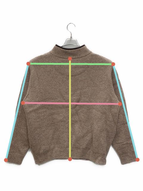 じんたん 中古・古着通販】L.L.Bean (エルエルビーン) ハーフジップニット