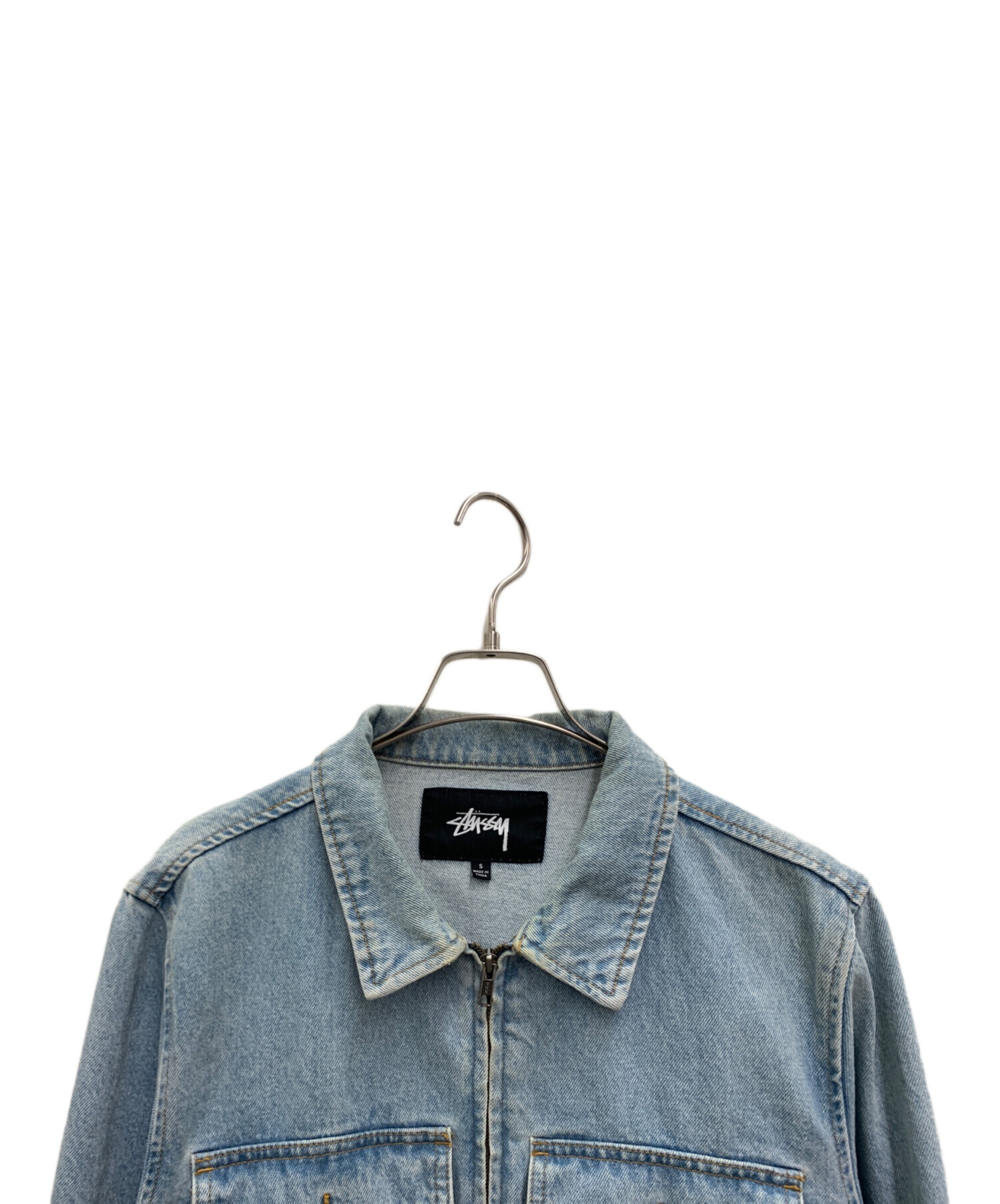 中古・古着通販】stussy (ステューシー) デニムジャケット インディゴ