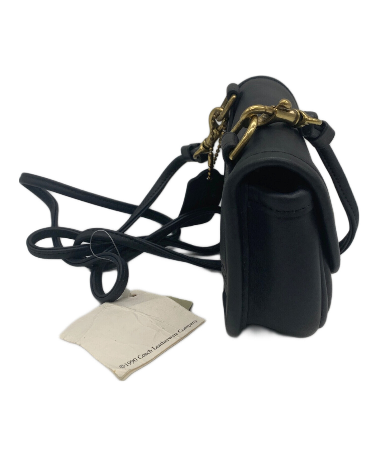 中古・古着通販】COACH (コーチ) ショルダーバッグ ネイビー｜ブランド 