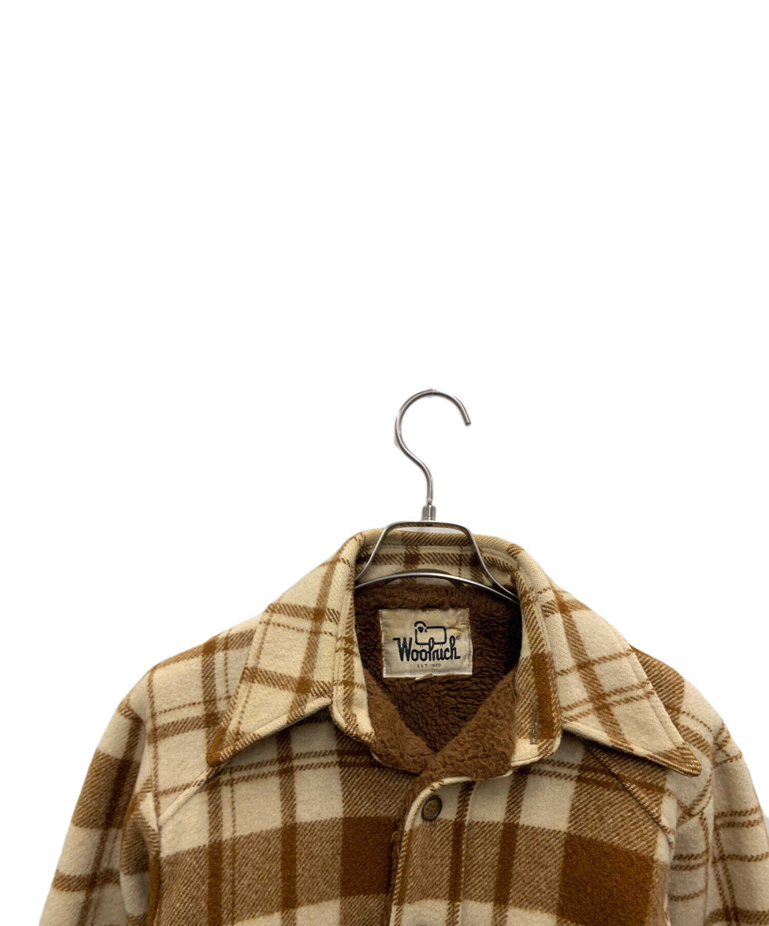 中古・古着通販】WOOLRICH (ウールリッチ) 裏ボアウールジャケット