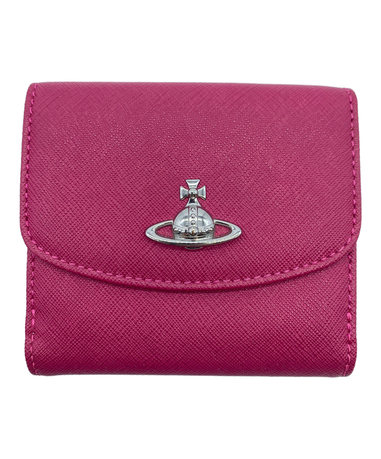Vivienne Westwood EXECUTIVE 二つ折り財布 ピンク 中古 ヴィヴィアンウエストウッド Vivienne Westwood - Vivienne Westwood EXECUTIVE 二つ折り財布