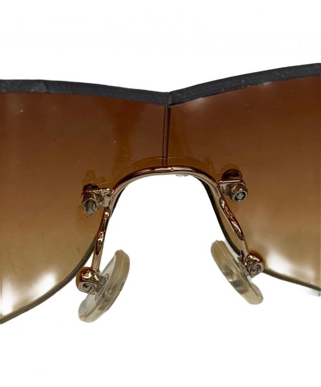 中古・古着通販】CHANEL (シャネル) ココマークサングラス ブラウン