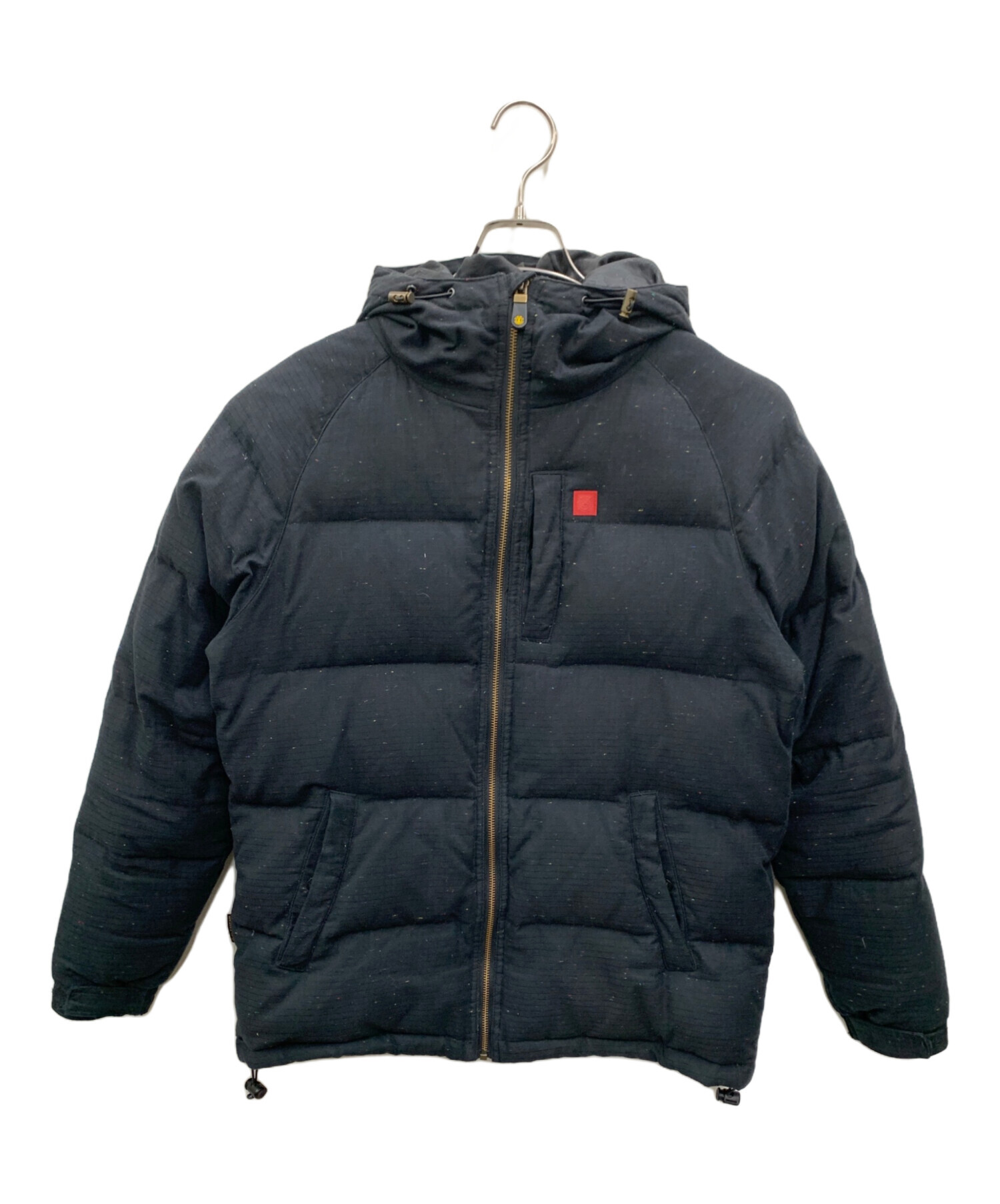 中古・古着通販】ELEMENT (エレメント) ダウンジャケット ブラック