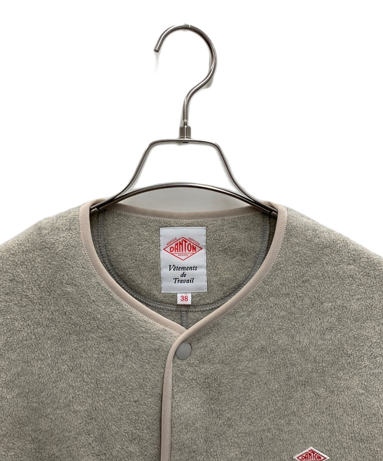 中古・古着通販】DANTON (ダントン) フリースジャケット カーキ サイズ