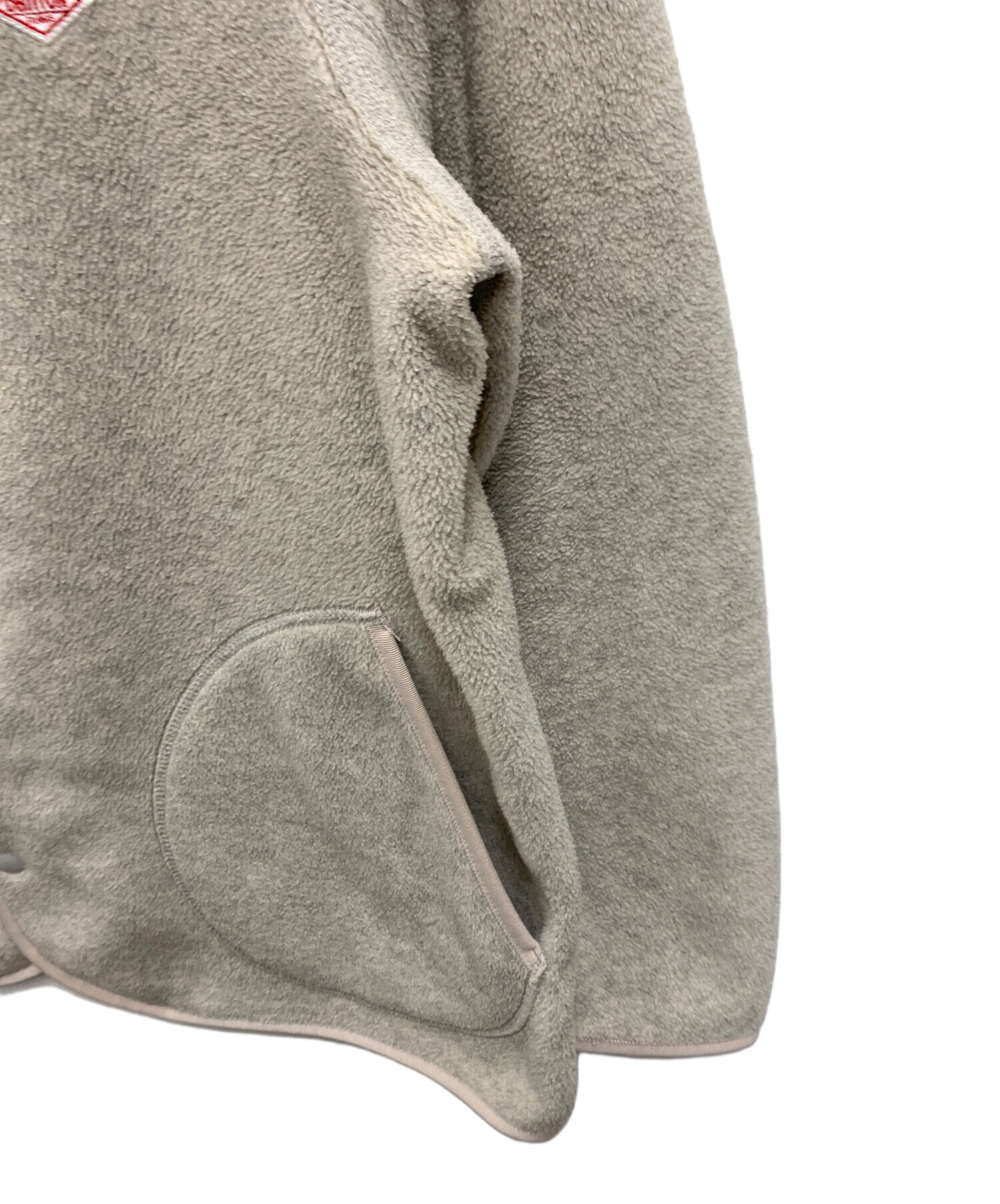 中古・古着通販】DANTON (ダントン) フリースジャケット カーキ サイズ