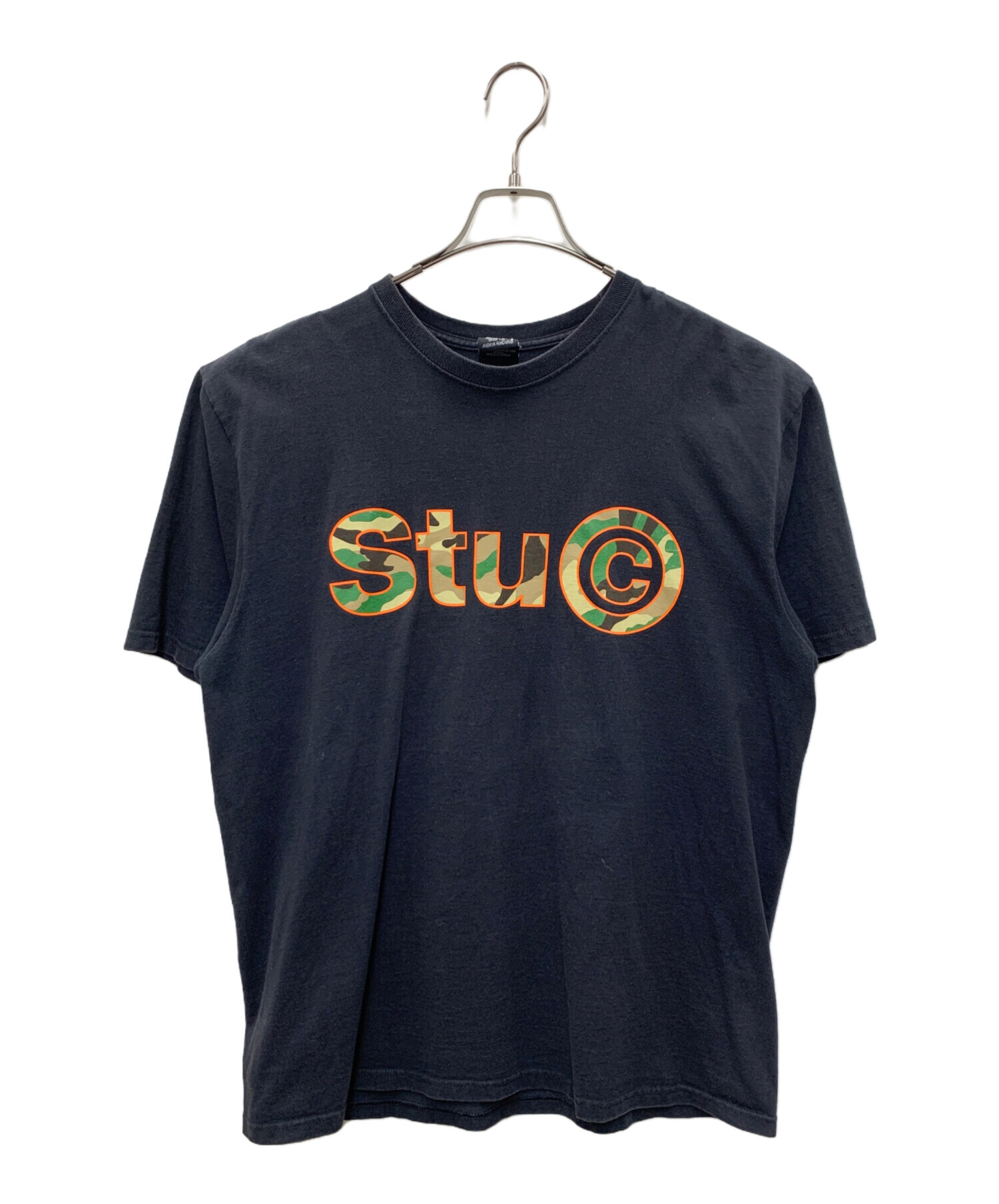 中古・古着通販】stussy (ステューシー) Tシャツ ブラック サイズ:L 