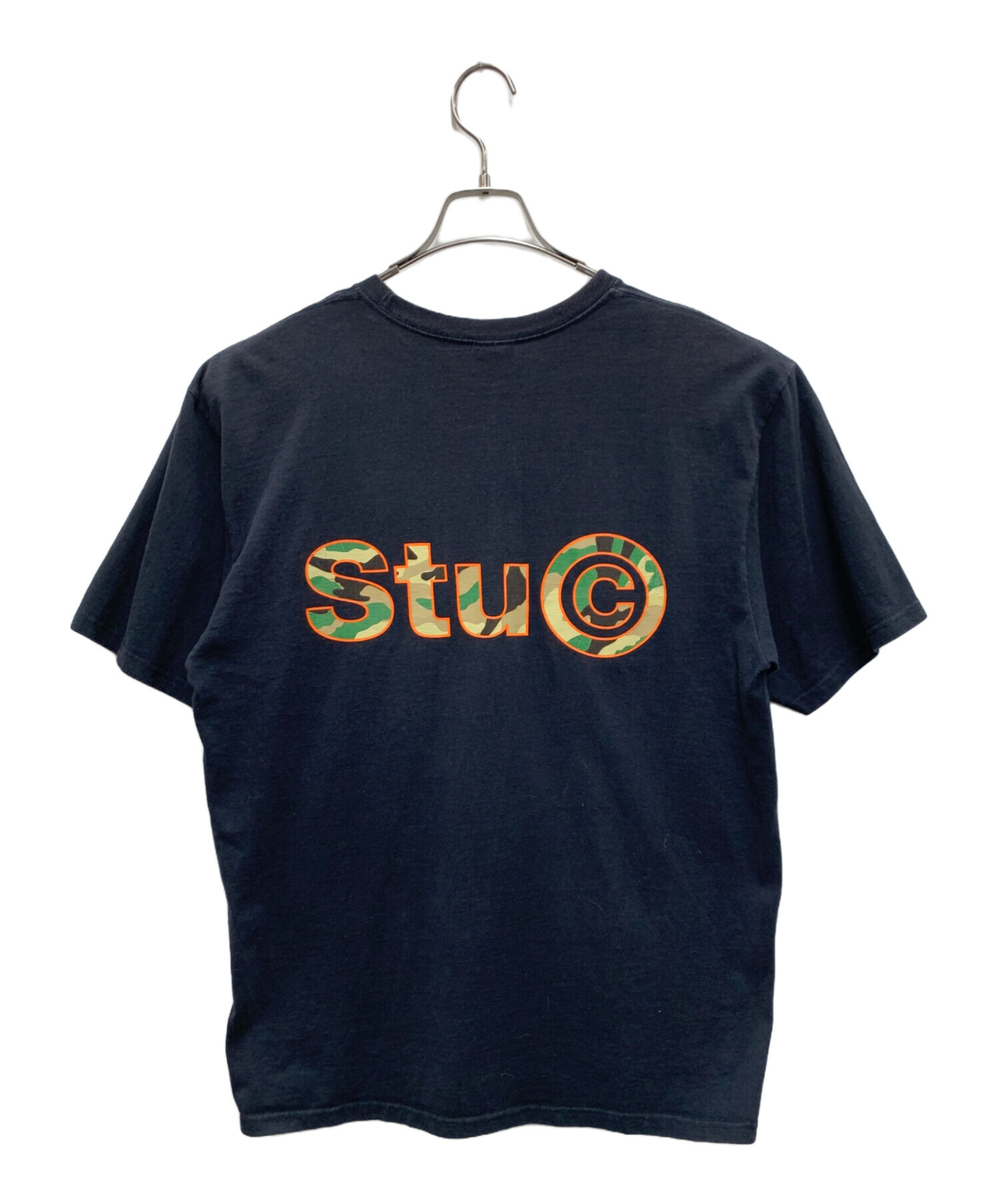 中古・古着通販】stussy (ステューシー) Tシャツ ブラック サイズ:L 