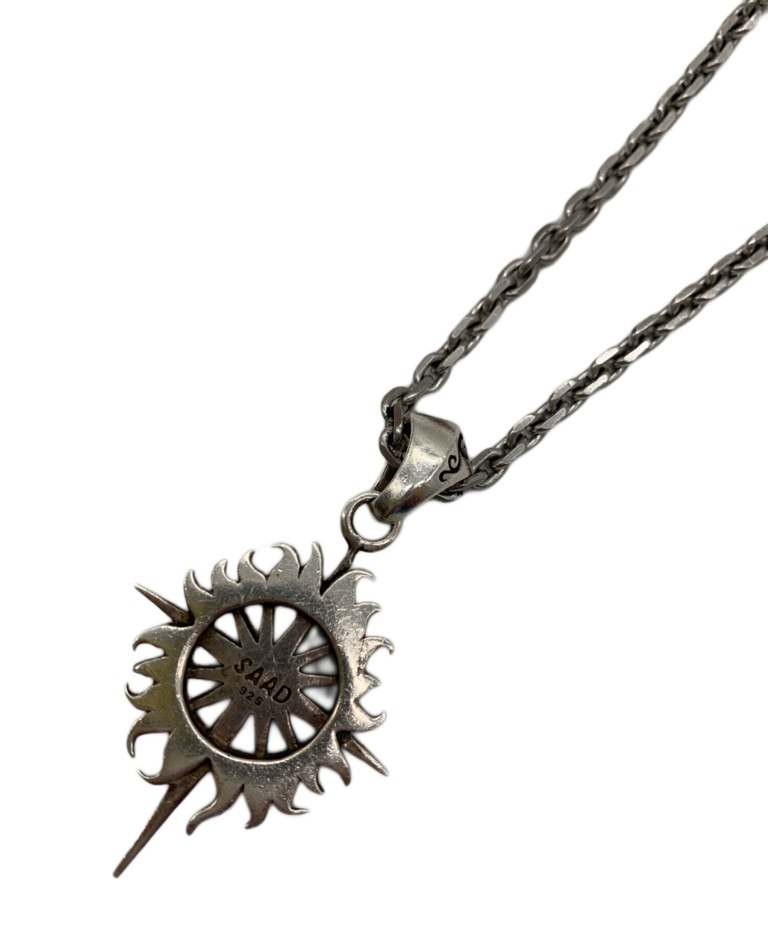 中古・古着通販】saad (サード) サンシンボルネックレス シルバー