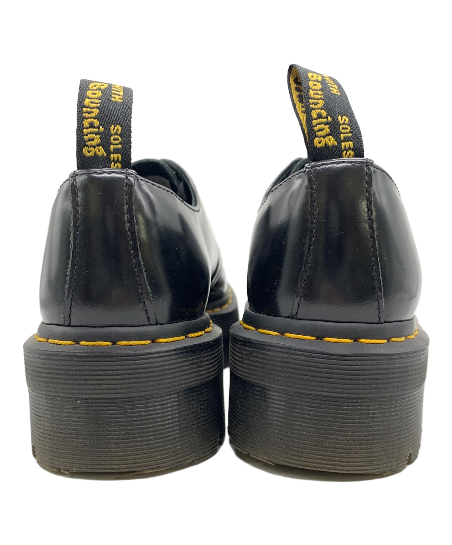 Dr.Martens 2ホール 厚底ブーツ 廃盤モデル ブラック 24cm 中古・古着通販】Dr.Martens (ドクターマーチン) 2ホールショート