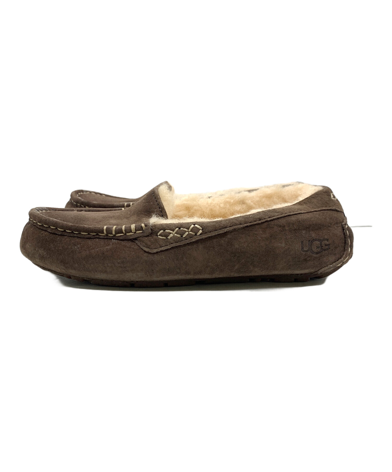 中古・古着通販】UGG (アグ) ローファー ブラウン サイズ:23｜ブランド 