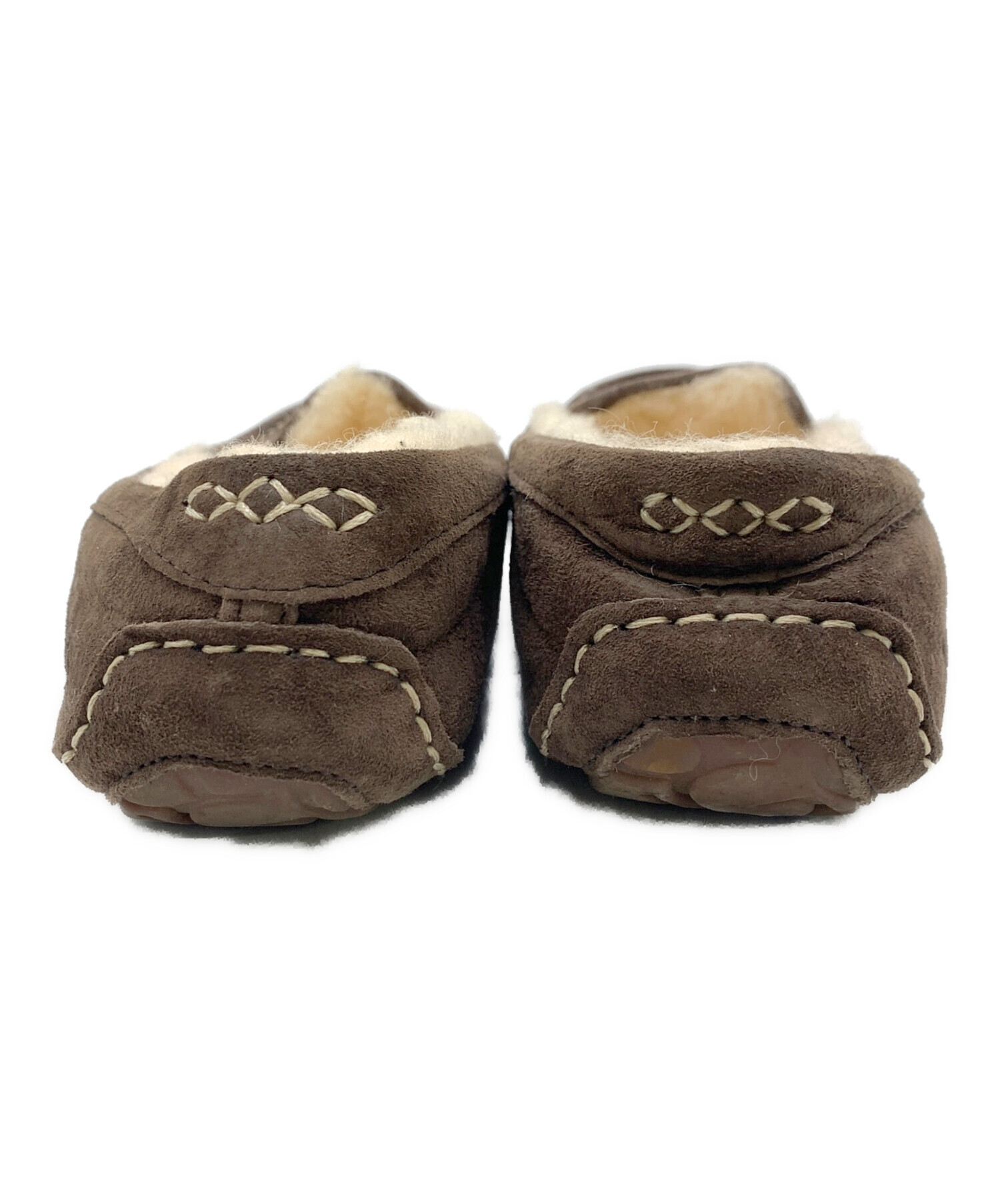 中古・古着通販】UGG (アグ) ローファー ブラウン サイズ:23