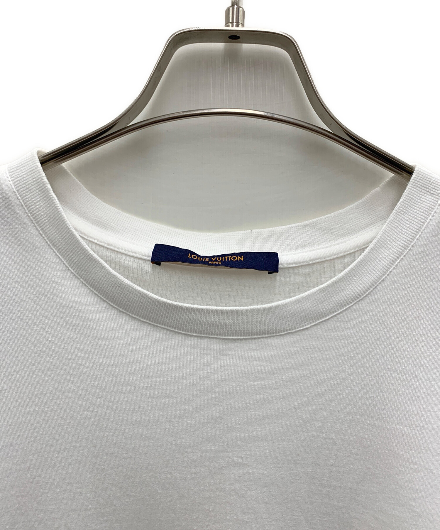 中古・古着通販】LOUIS VUITTON (ルイ ヴィトン) LVロゴ刺繍Tシャツ