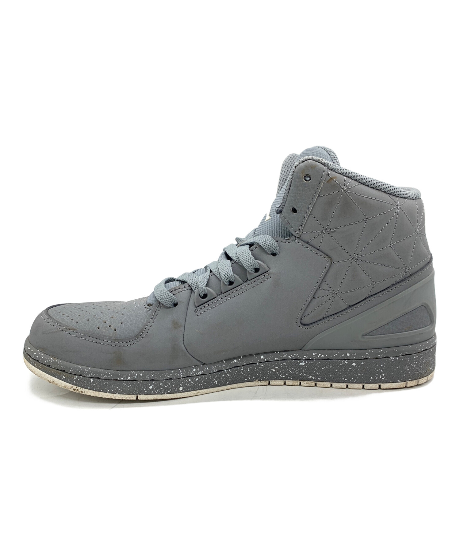 中古・古着通販】NIKE (ナイキ) ハイカットスニーカー グレー