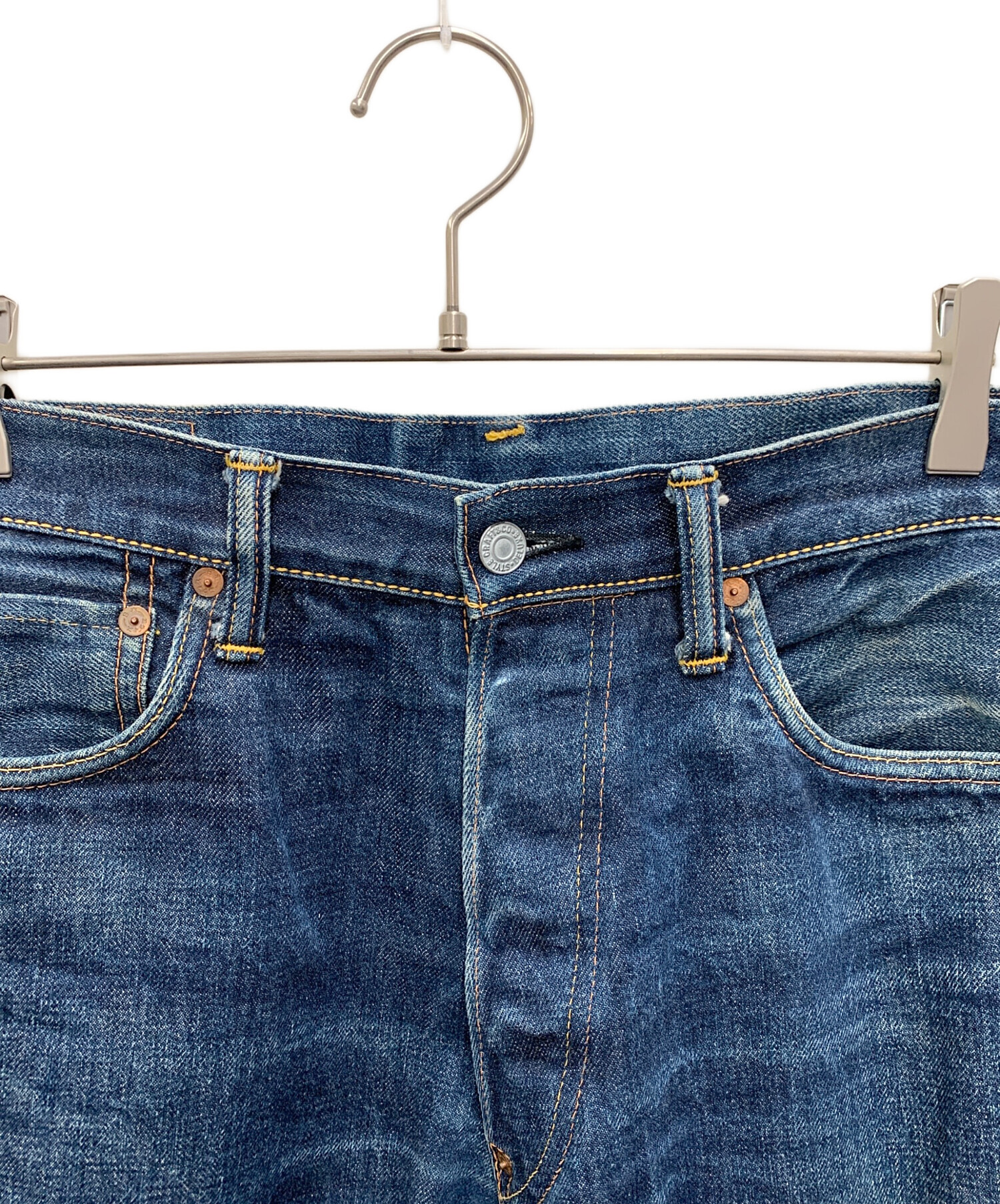 中古・古着通販】EVISU (エヴィス) デニムパンツ インディゴ サイズ 