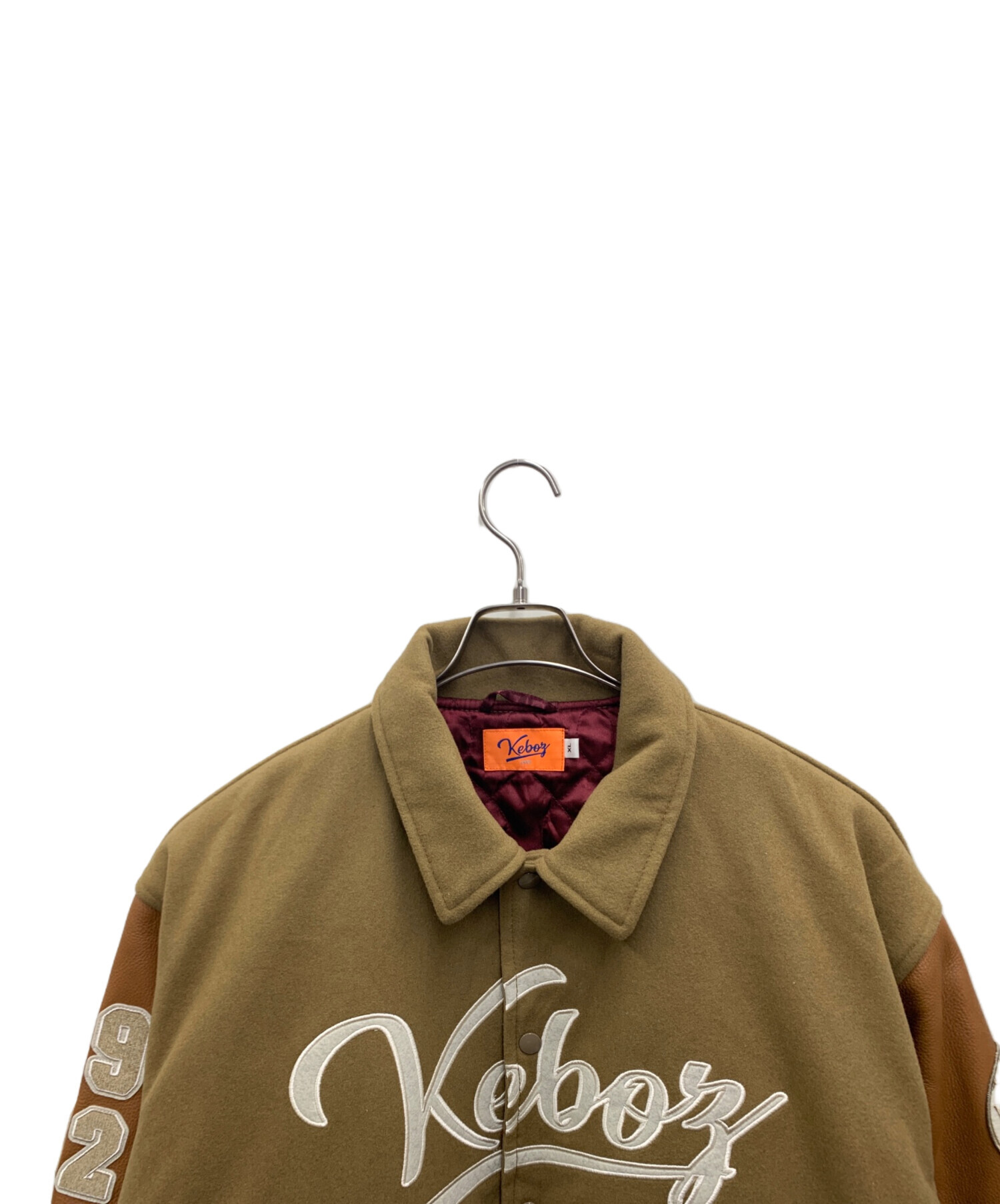 Keboz スタジャン カーキ Keboz スタジャン カーキ
