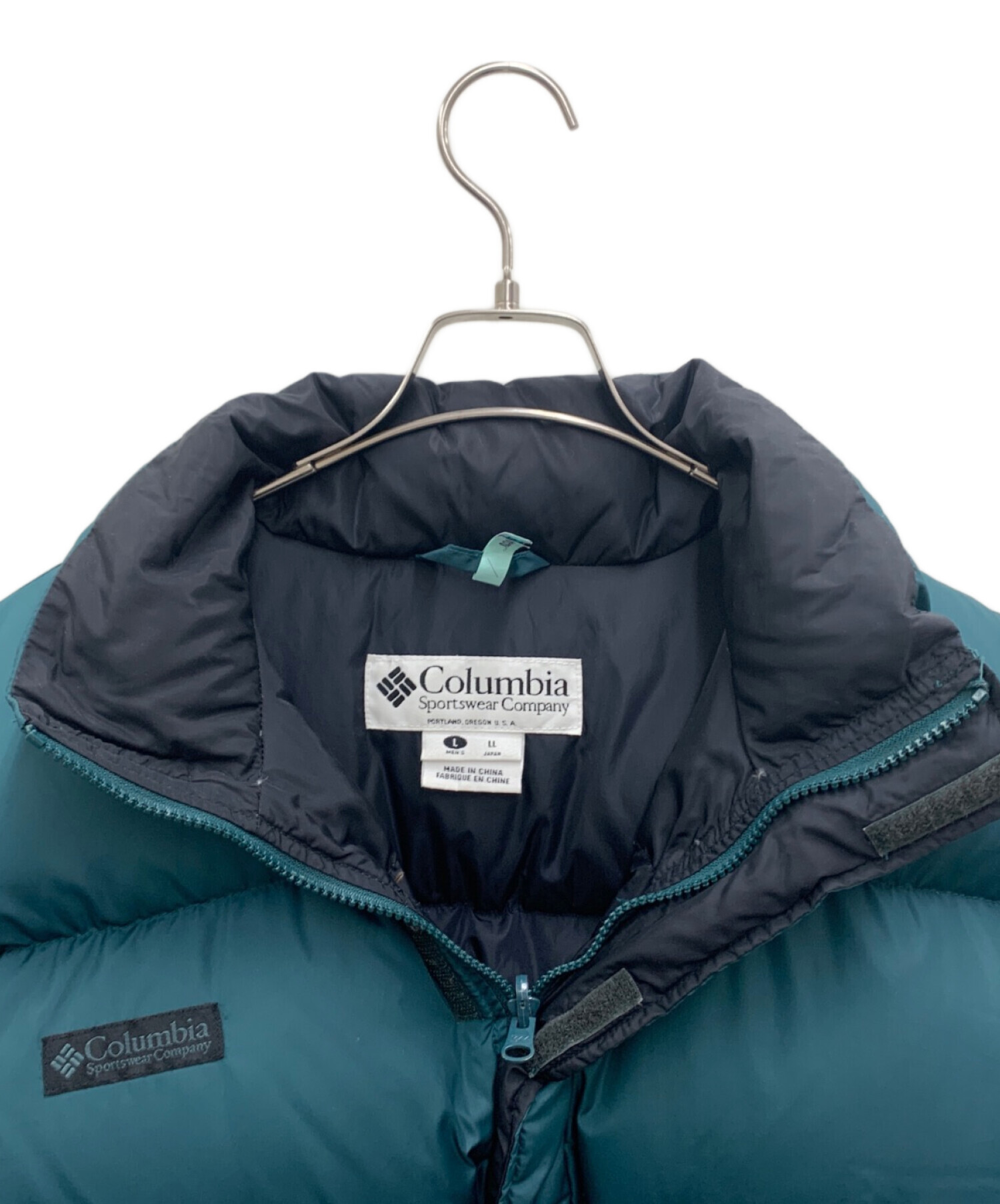 中古・古着通販】Columbia (コロンビア) ダウンジャケット グリーン