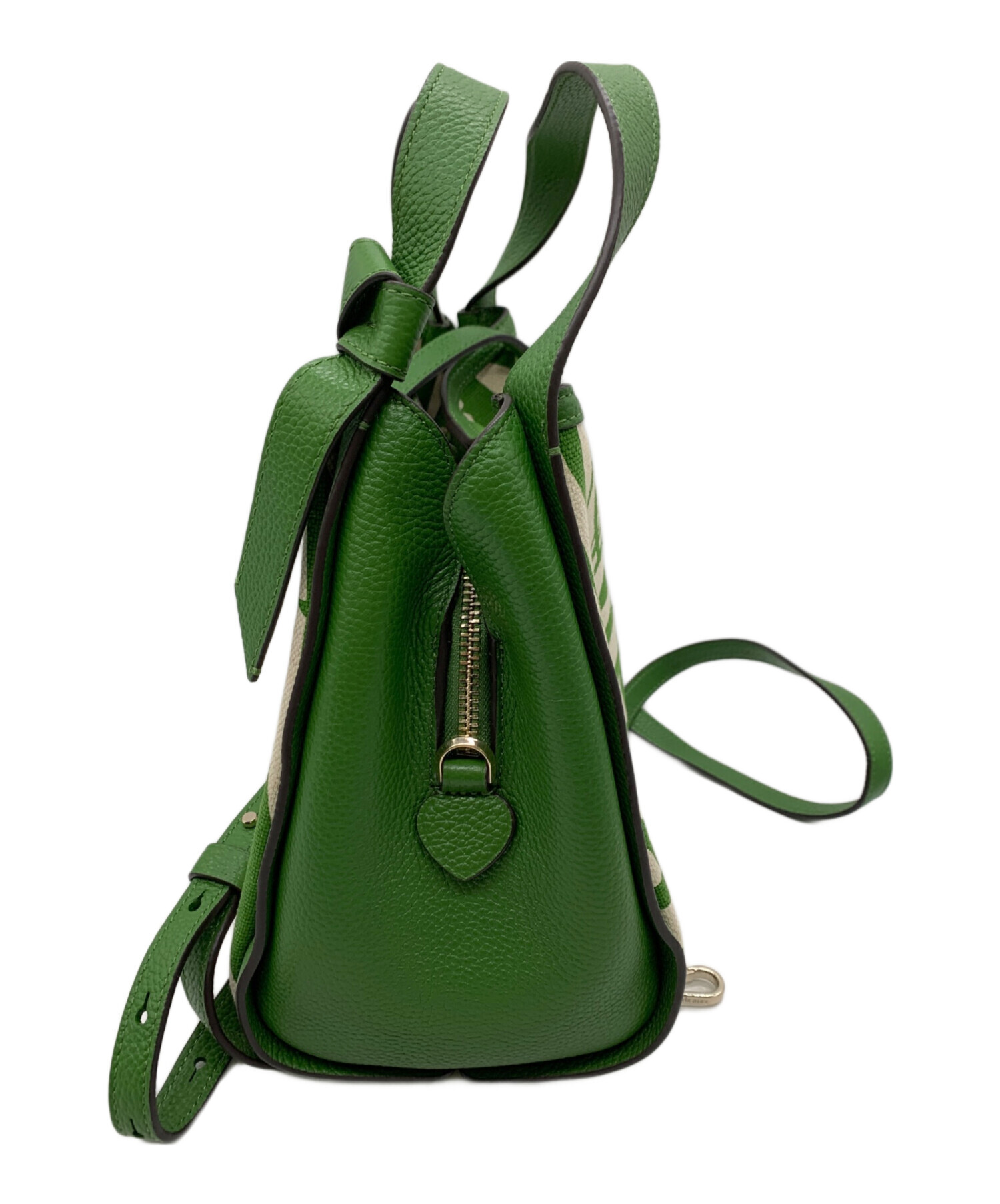 中古・古着通販】Kate Spade (ケイトスペード) ハンドバッグ グリーン