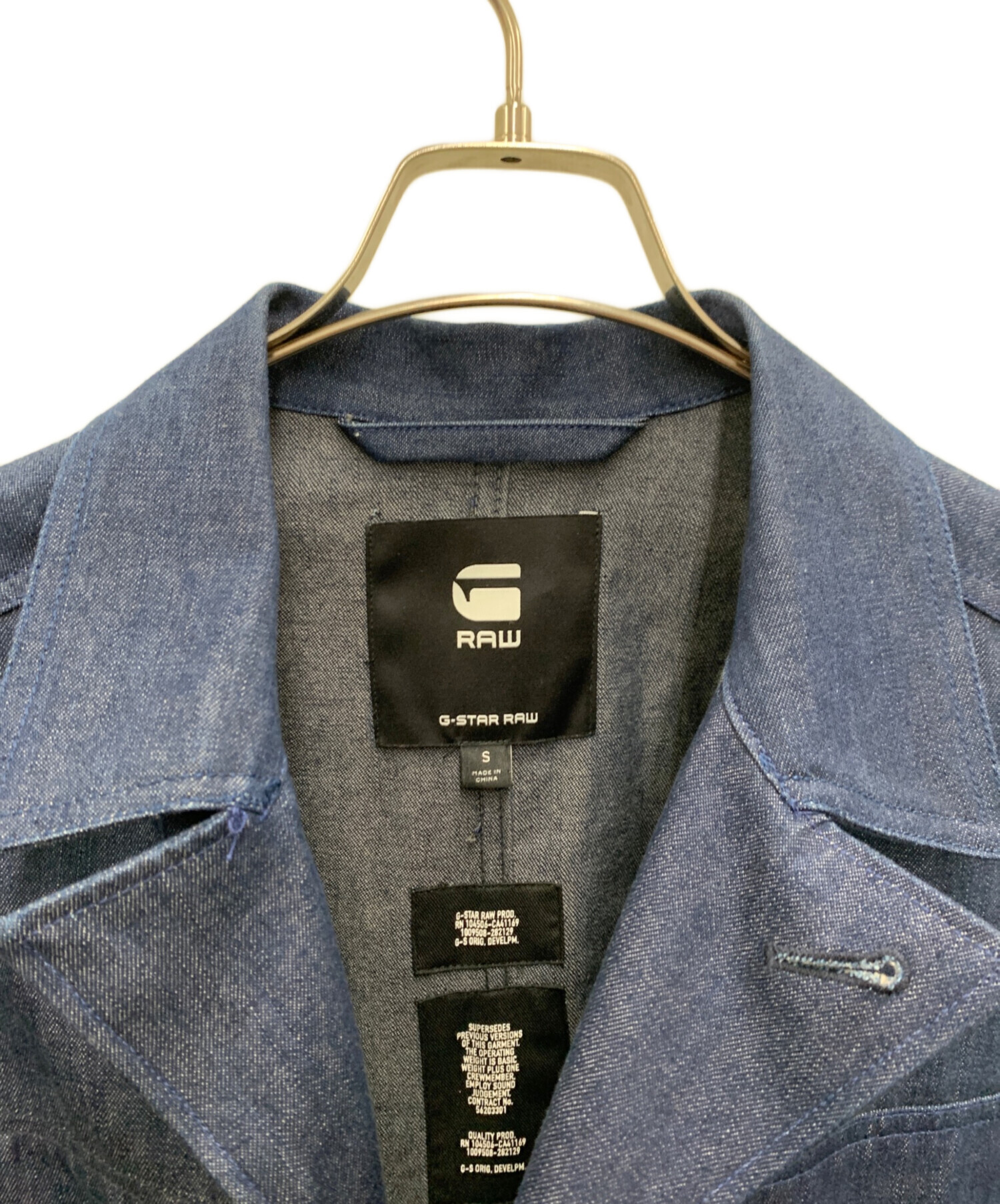 中古・古着通販】G-STAR RAW (ジースターロゥ) デニムコート