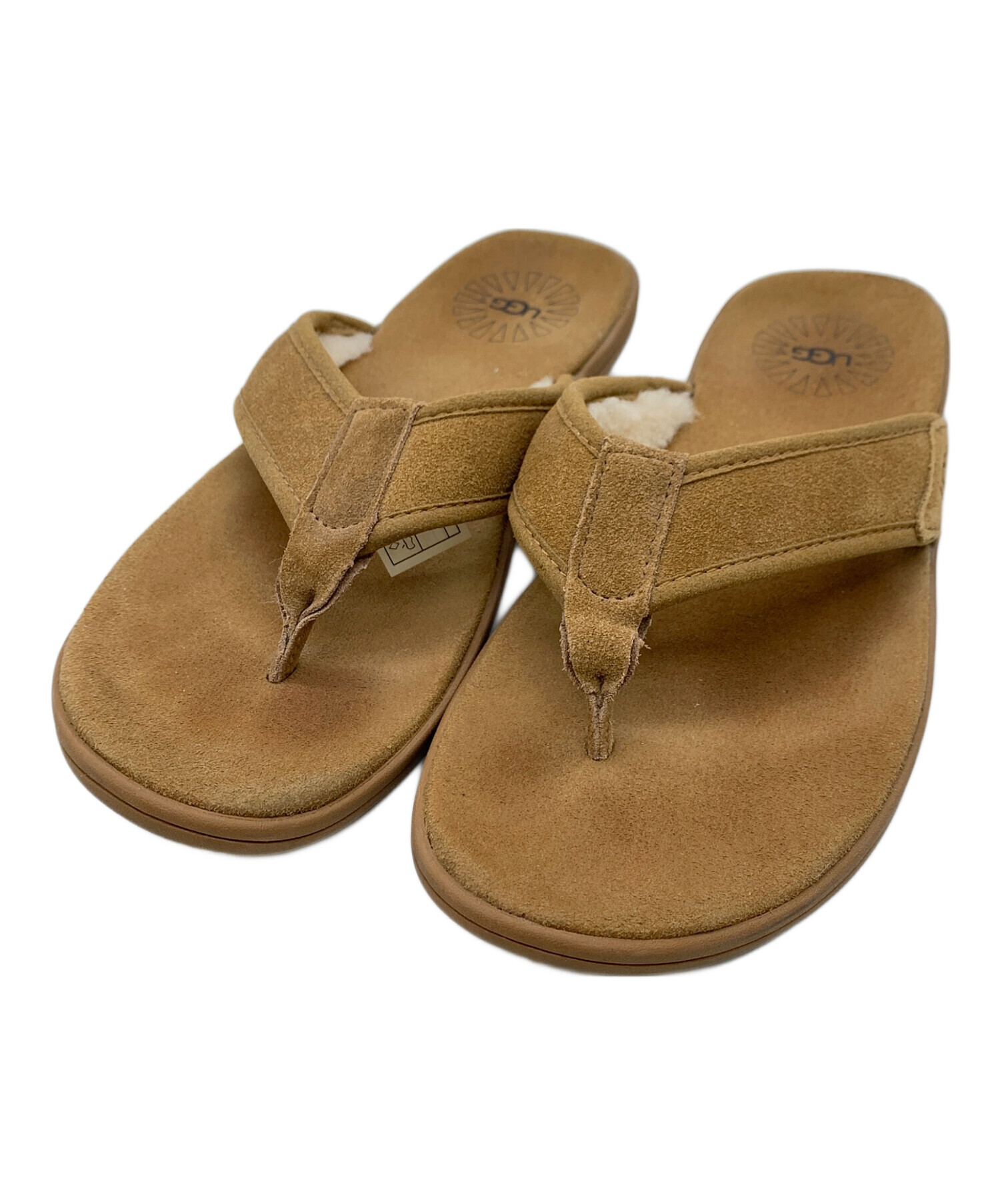 UGG サンダル ２５センチ 中古・古着通販】UGG (アグ) サンダル ブラウン サイズ:25