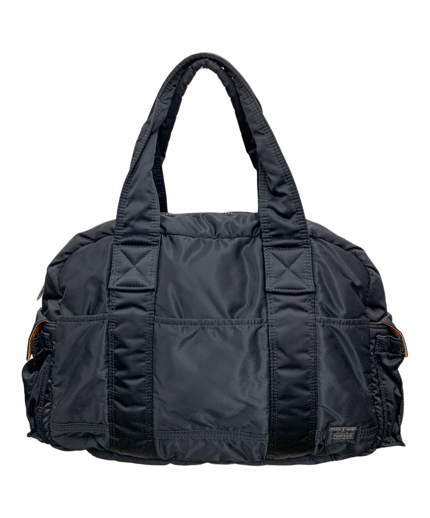 中古・古着通販】PORTER (ポーター) ハンドバッグ ブラック