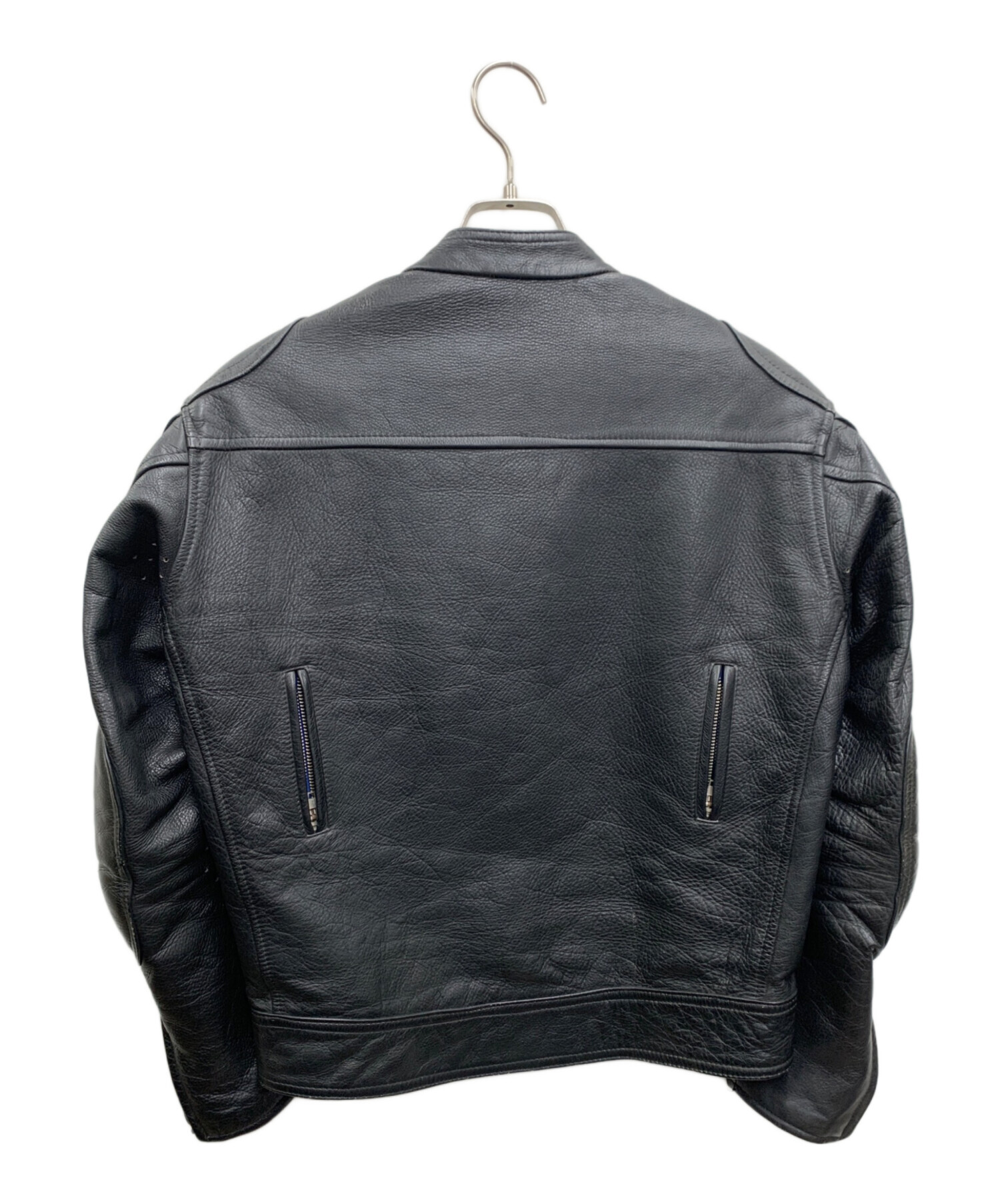 中古・古着通販】KADOYA (カドヤ) レザージャケット ブラック サイズ
