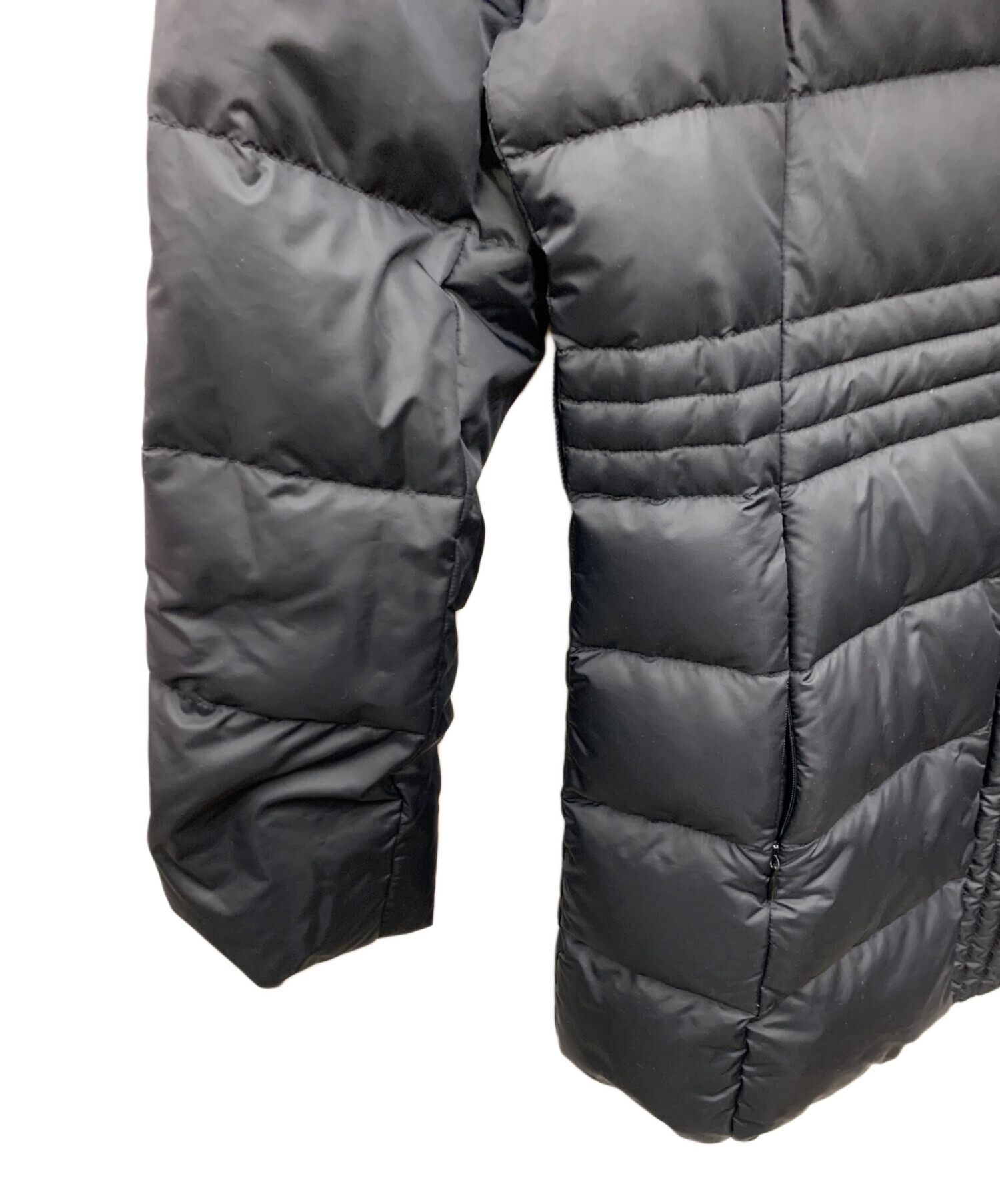 中古・古着通販】自由区 (ジユウク) ダウンコート ブラック サイズ:40 