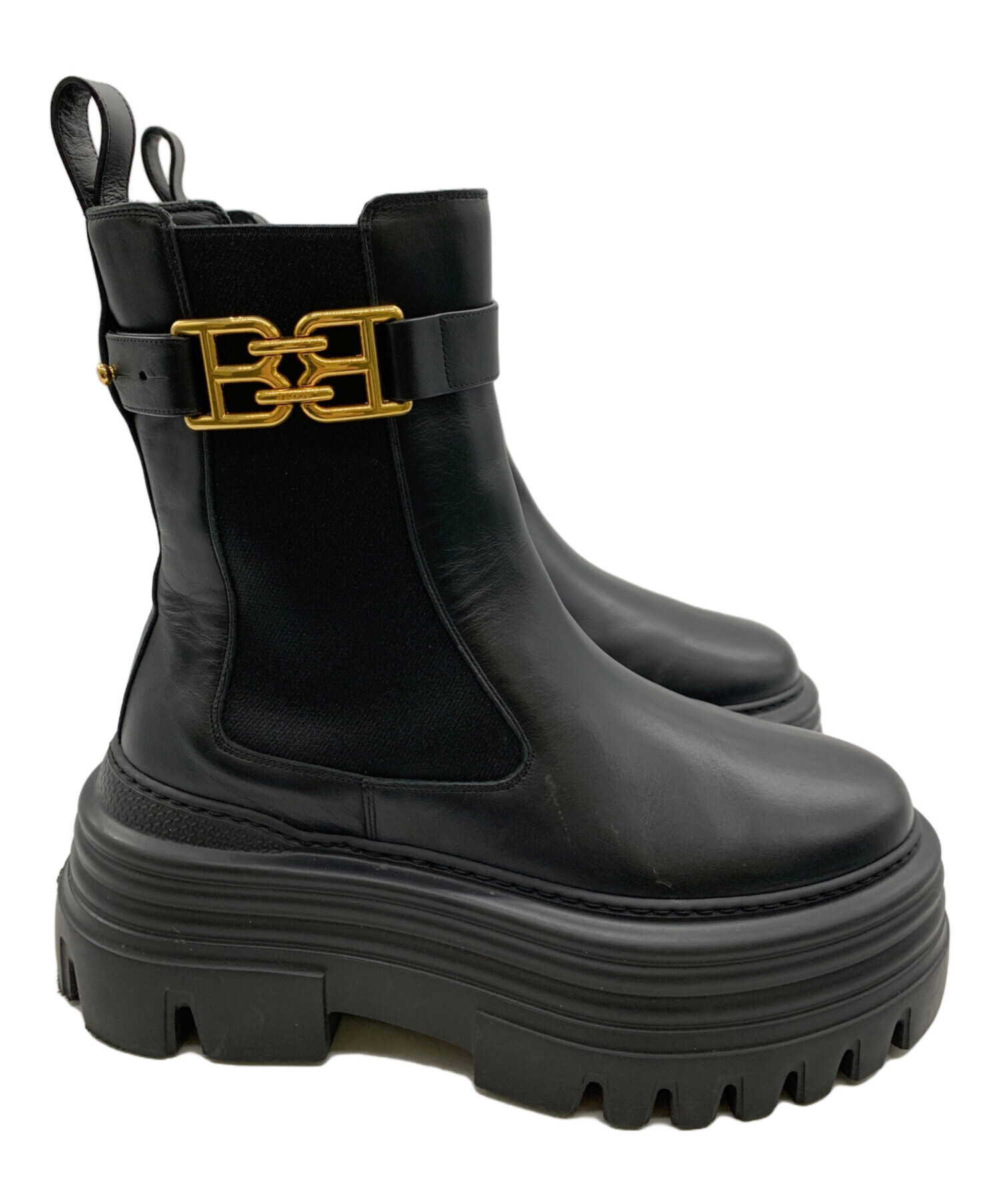 BALLY バリー ブーツ レディース 【古着】【中古】 中古・古着通販】BALLY (バリー) ブーツ ブラック サイズ:36｜ブランド