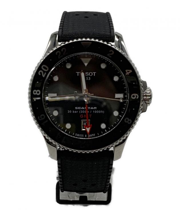 中古・古着通販】TISSOT (ティソ) 腕時計 TISSOT SEASTAR GMT