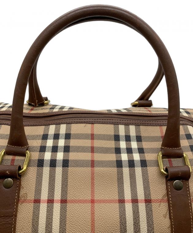 中古・古着通販】Burberry's (バーバリーズ) ボストンバッグ ベージュ