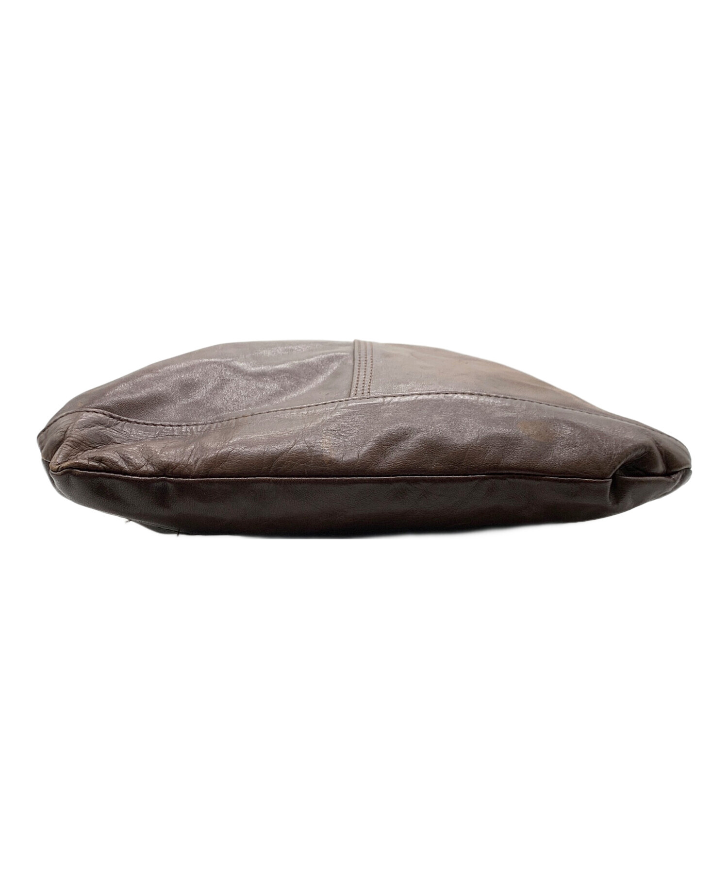 中古・古着通販】PORTER (ポーター) レザートートバッグ ブラウン